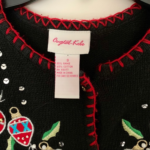 Crystal Kobe Christmas Sweater-Bust 38